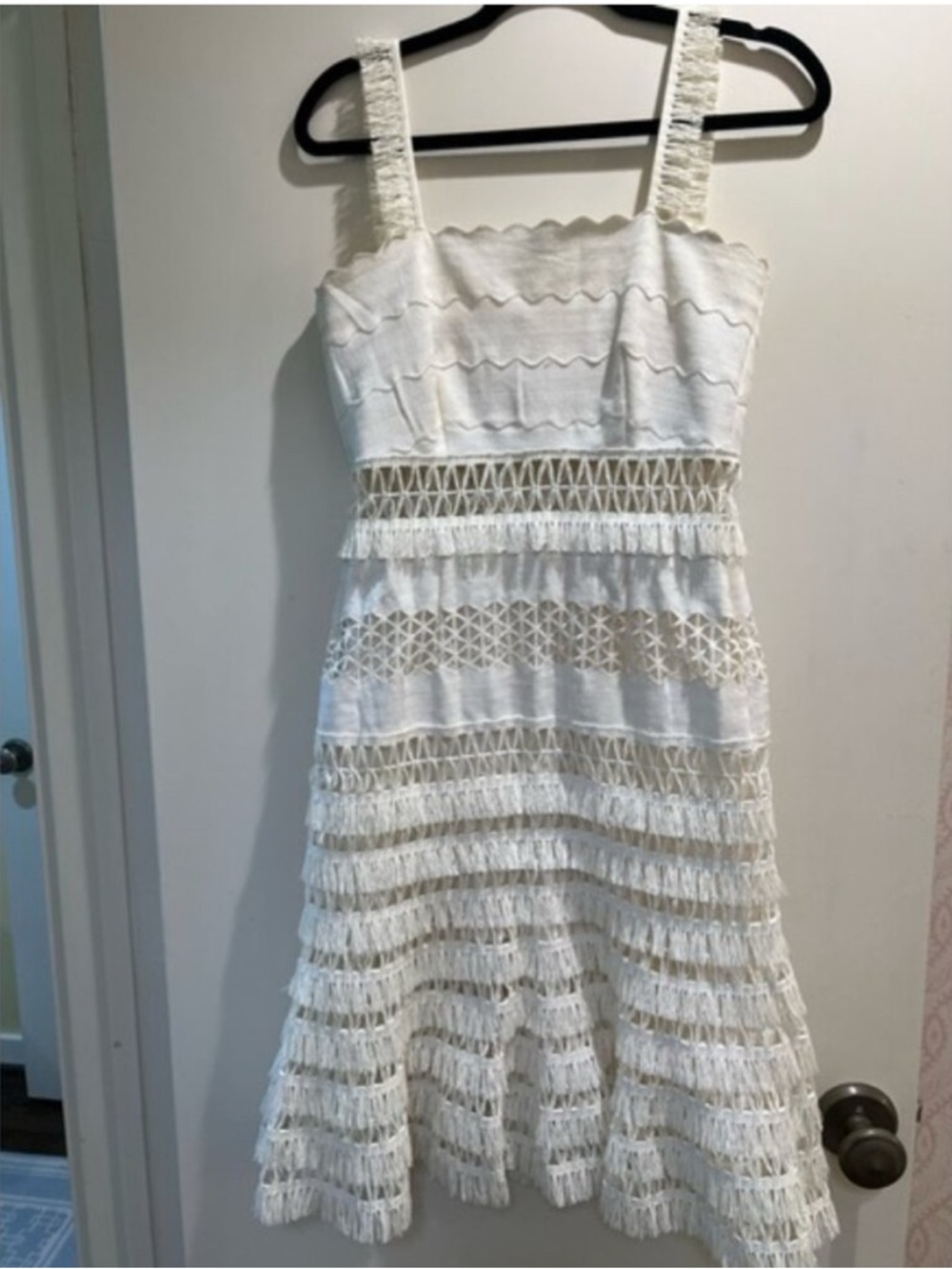 Jonathan Simkhai Macrame Designer Dress - Picture 2 of 3